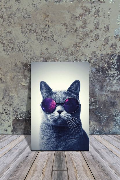 Birmark Kedi Mdf Tablo Trendyol