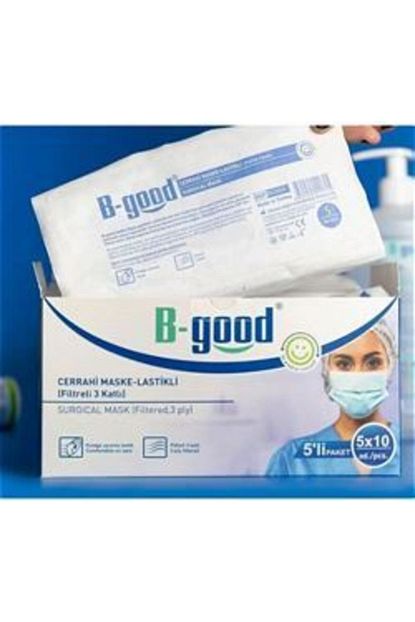 b good 3 katli cerrahi maske telli 50 li 5 li fiyati yorumlari trendyol