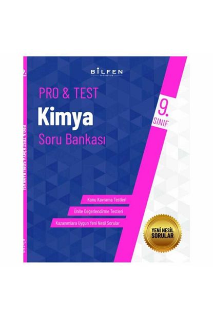 Bilfen Yayincilik 9 Sinif Kimya Pro Test Soru Bankasi Trendyol