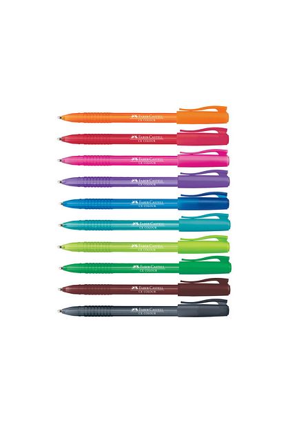 Faber Castell Faber Cx Colour Renkli Tukenmez Kalem 10 Lu Set Trendyol
