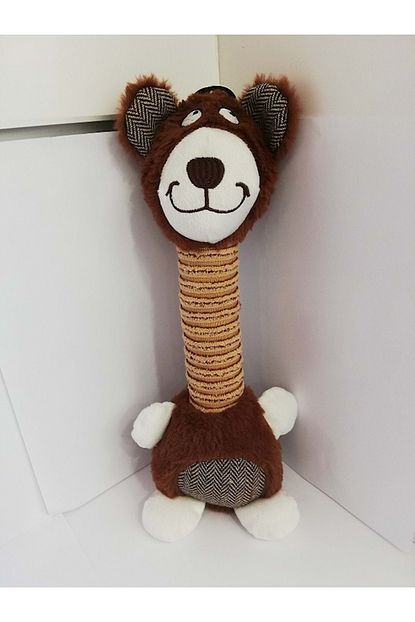 Irem Kopek Oyuncak Uzun Boyunlu Pelus Kahve Trendyol