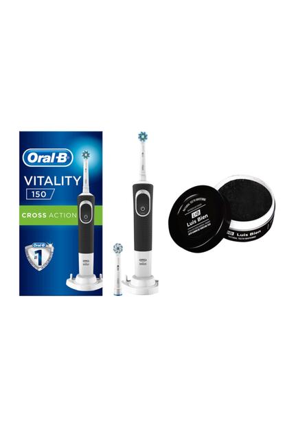 Ay Consept Oral B Vitality D150 Sarj Edilebilir Firca Cross Action 1 Yedek Baslik Ve Luis Bien Dis Beyazlatma Trendyol