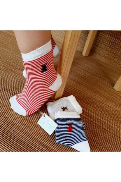 Yumesebaby Tedi Ayicik Corap 3 Lu Trendyol