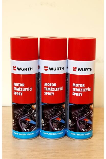 Wurth Hizli Motor Temizleme Spreyi 500 Ml 3 Lu Set Trendyol