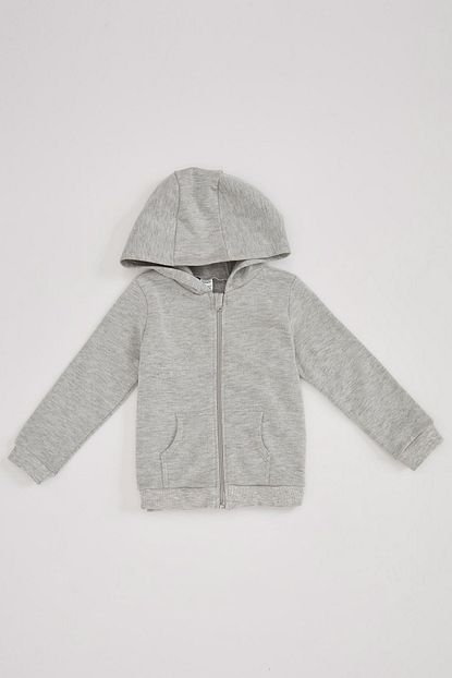 Defacto Erkek Bebek Kapusonlu Fermuarli Sweat Hirka Trendyol