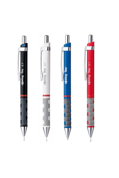 Notpa 4 Adet 4 Renk Rotring Tikky 0 7 Versatil Uclu Kalem Trendyol