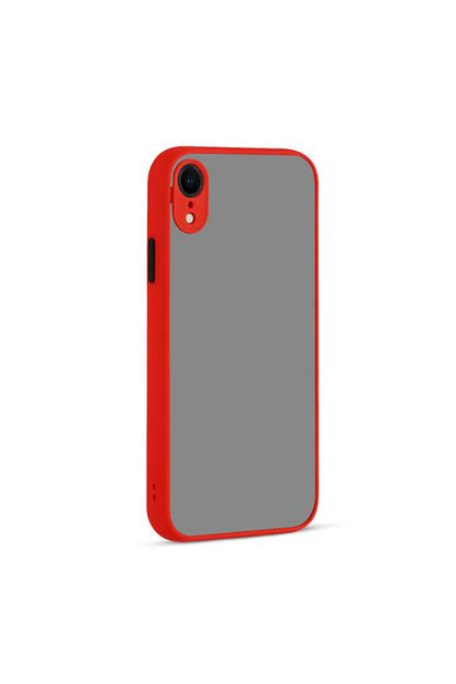 Pickcase Apple Iphone Xr Kilif Kamera Korumali Mat Yuzeyli Kirmizi Arka Kapak Trendyol