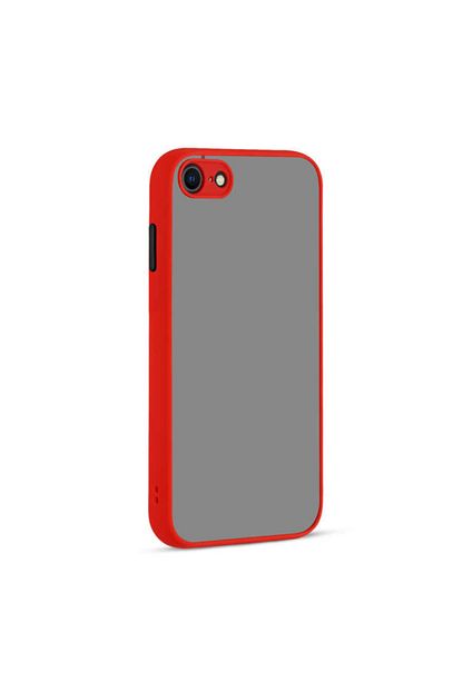 Pickcase Apple Iphone 7 Kilif Kamera Korumali Mat Yuzeyli Kirmizi Arka Kapak Trendyol