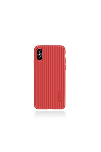 Nokta Apple Iphone Xs Kirmizi Mat Cizgili Soft Silikon Telefon Kilifi Trendyol