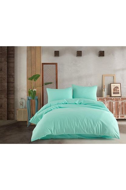 Cotton Touch Cift Kisilik Duz Renk Nevresim Takimi Trendyol