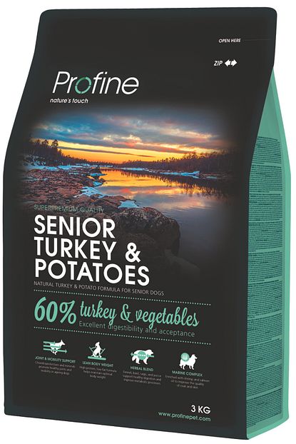 Profine Hindili Patatesli Yasli Kopek Mamasi 3 Kg Trendyol