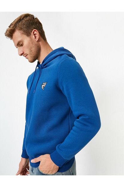 Koton Erkek Kapusonlu Uzun Kollu Sweatshirt Trendyol
