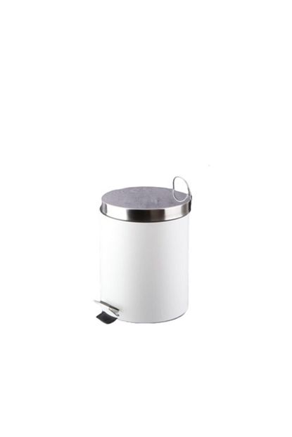 Tohana Renkli Metal Cop Kovasi Beyaz 5 Lt Trendyol