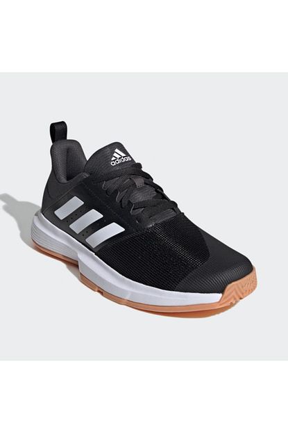 Adidas Fu8397 Essence Erkek Siyah Badminton Voleybol Salon Ayakkabisi Trendyol
