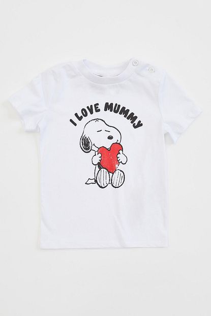 Defacto Erkek Bebek I Love Mummy Baskili Tisort Trendyol