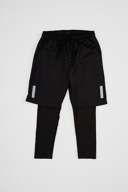 Defacto Erkek Cocuk Regular Fit Taytli Spor Sort Trendyol