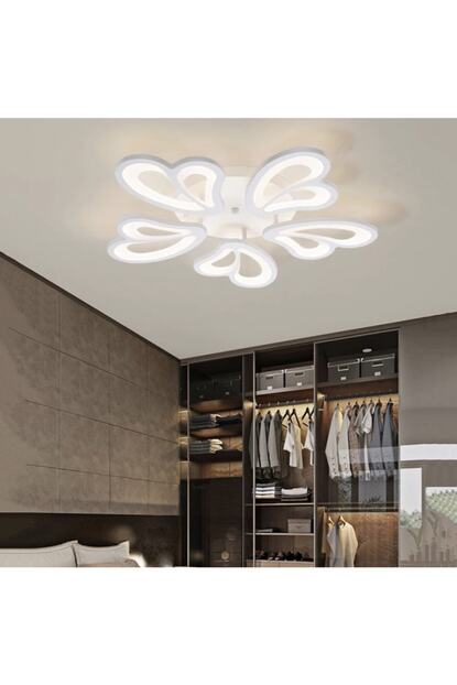 Burenze A Modern Plafonyer Power Led Avize Concept Urun Krom Beyaz Isik Trendyol