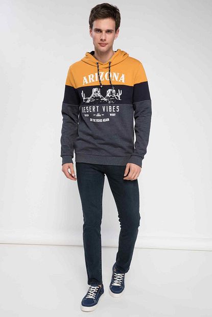 Defacto Erkek Civit Mavisi Kot Pedro Slim Fit Jean Pantolon K4116az 19sp In196 Trendyol