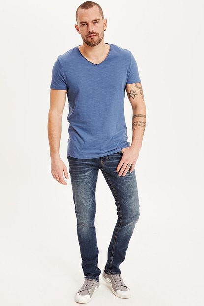 Defacto Erkek Mavi Kot Carlo Skinny Fit Jean Pantolon K4102az 19sp Nm34 Trendyol