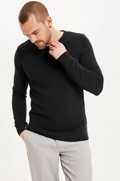 Defacto Erkek Yesil Slim Fit Triko Kazak L0033az 19au Gn465 Trendyol