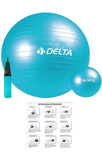 Patlamaz Pilates Topu Buyuk Domyos By Decathlon