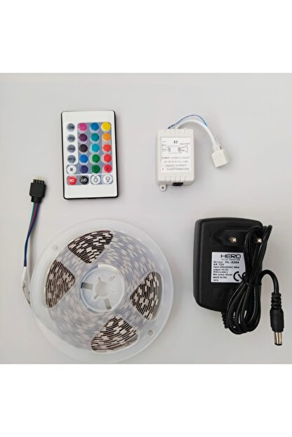 Hero Rgb Serit Led Uc Cipli 5 M Tak Kullan Set Trendyol