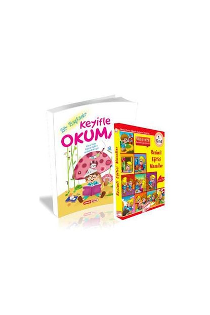 Kirmizi Beyaz Yayinlari 1 Sinif Hikaye Kitabi 10 Kitap Resimli Egitici Masallar Keyifle Okumak Kirmizi Beyaz Trendyol