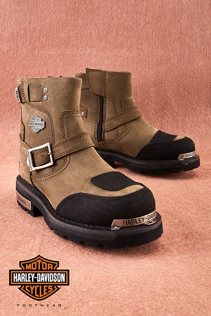Harley Davidson Hakiki Deri Black Erkek Bot Bootie K1777059803 Trendyol
