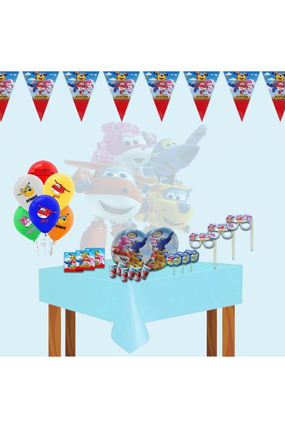 Disney Super Wings Harika Kanatlar Dogum Gunu Parti Malzemeleri Susleri Seti 24 Kisilik Trendyol