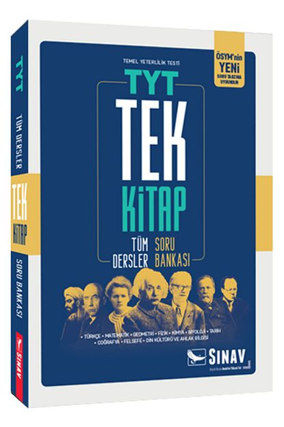 Sinav Yayinlari Tyt Tum Dersler Soru Bankasi Tek Kitap Trendyol