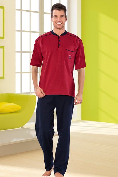 Isilay Erkek Uzun Kollu Yeni Sezon Erkek Pijama Takimi 7200 Trendyol