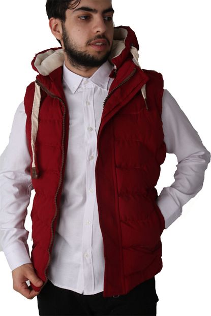 Viking S Line Erkek Bordo Sisme Yelek Spor Giyim Trendyol