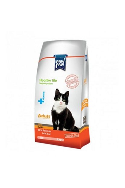 Paw Paw Balikli Yetiskin Kedi Mamasi 15 Kg Trendyol