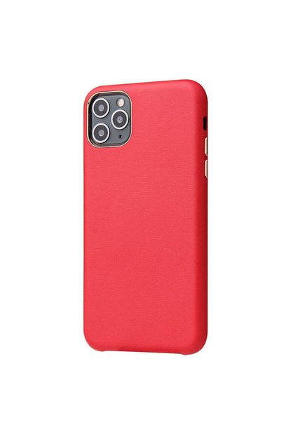 Mobax Apple Iphone 11 Pro Max Kilif Orjinal Deri Lansman Kapak Kirmizi Trendyol