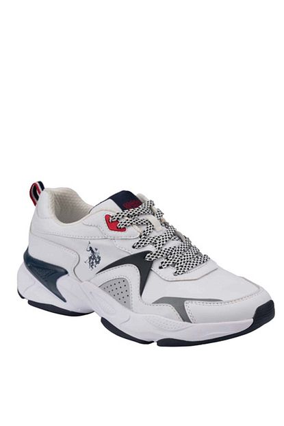 U S Polo Erkek Beyaz Jimmy Gunluk Spor Ayakkabi 100536421 Trendyol