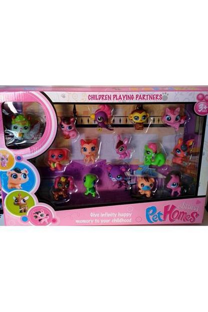 tek favorim minis ailesi 15 li pet homes kedili oyuncak minisler oyuncak minis figurler petshops ailesi fiyati yorumlari trendyol
