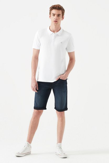 Mavi Erkek Nicholas Zimparali Indigo Jean Sort 0416023859 Trendyol