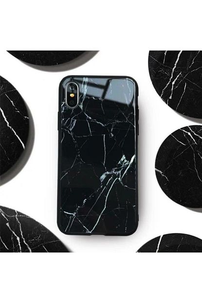 mopal huawei y6 2019 mermer desenli lux