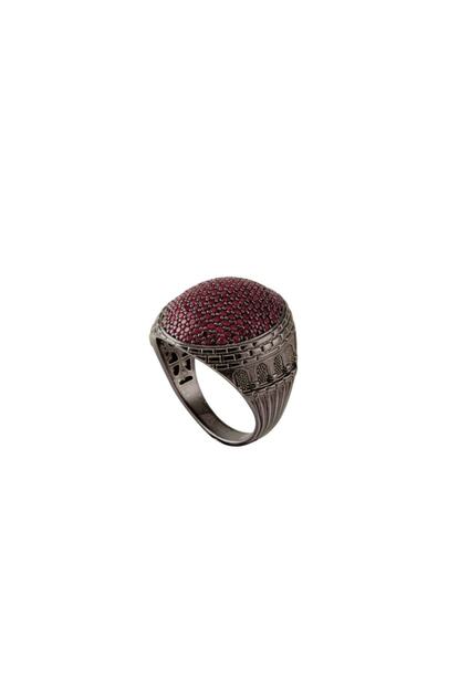 Valentine Diamond Granada Modern Osmanli Gumus Erkek Yuzugu Trendyol