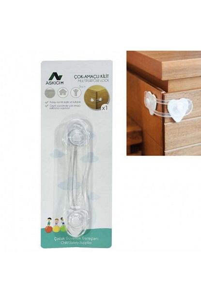 Cmkstore Cok Amacli Dolap Cekmece Kilidi Bebek Cocuk Guvenlik Kilidi Trendyol