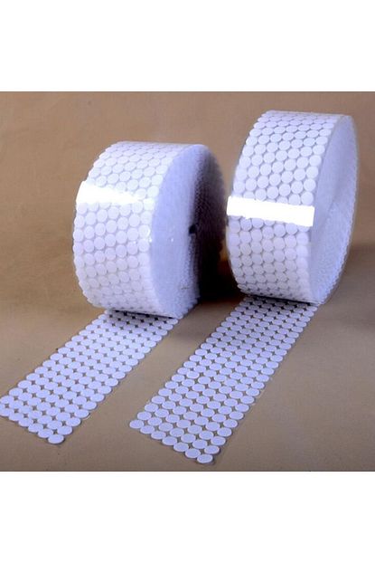 Sidentra 25 Adet 15 Mm Arkasi Yapiskanli Yuvarlak Cirt Cirtli Bant Kaliteli Cirt Bant Cap 1 5cm Beyaz Renk Trendyol