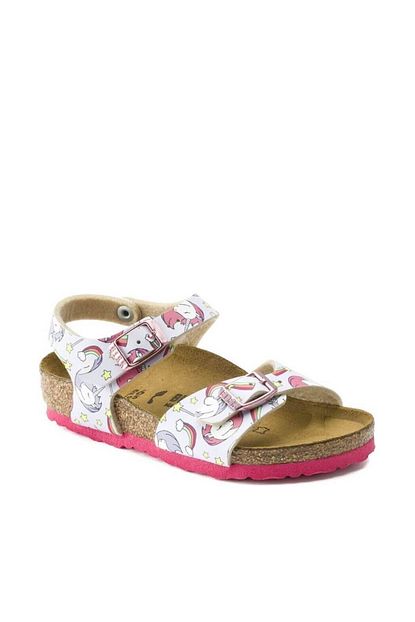 birkenstock rio plain kids bfdd unicorn pink sandalet fiyati yorumlari trendyol