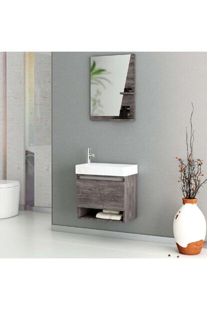 Nplus Titan 55cm Banyo Dolabi Berlin Alt Modul Ust Modul Lavabo Fiyati Yorumlari Trendyol