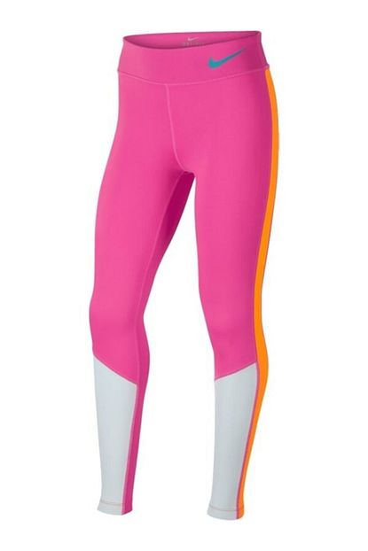 Nike Kiz Cocuk Pembe Spor Tayt Trendyol