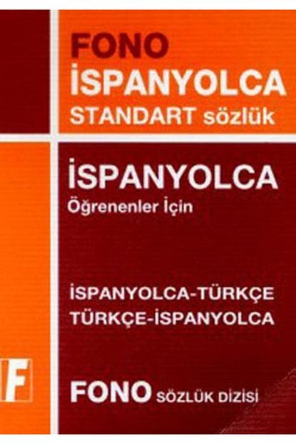 Fono Yayinlari Ispanyolca Turkce Turkce Ispanyolca Standart Sozluk Birsen Cankaya Trendyol