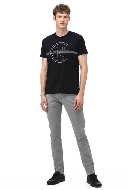 Nautica Erkek Slim Fit Gri Pantolon P01011t Trendyol