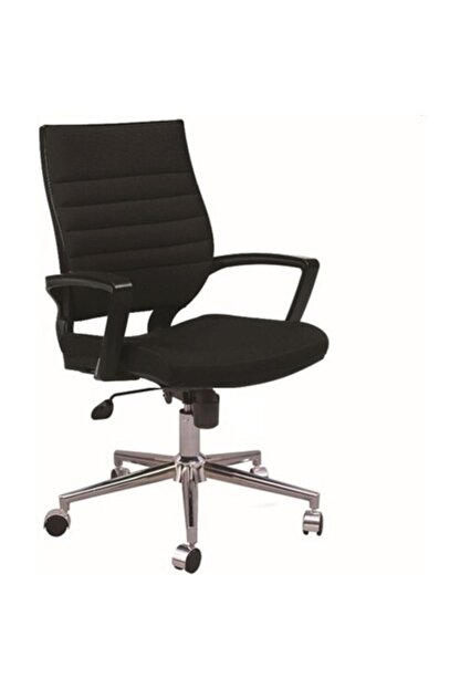 Asbir Siyah 55200 Rigel Krom Calisma Koltugu Ofis Koltugu Trendyol