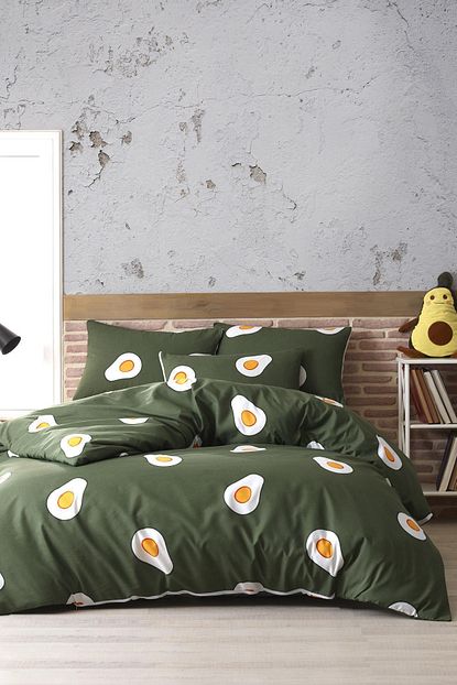 Zeynep Tekstil Avocado Pamuk Ranforce Tek Kisilik Avakado Nevresim Seti Trendyol