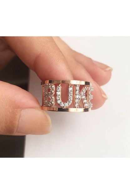 Simurg Jewellery Gumus Isimli Yuzuk Trendyol