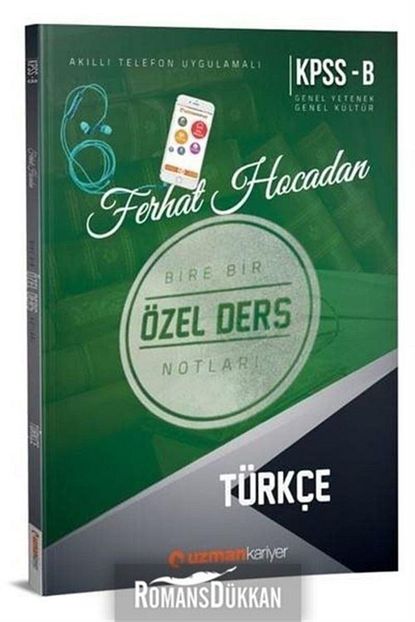 Uzman Kariyer Yayinlari Kpss B Turkce Ozel Ders Notlari Trendyol